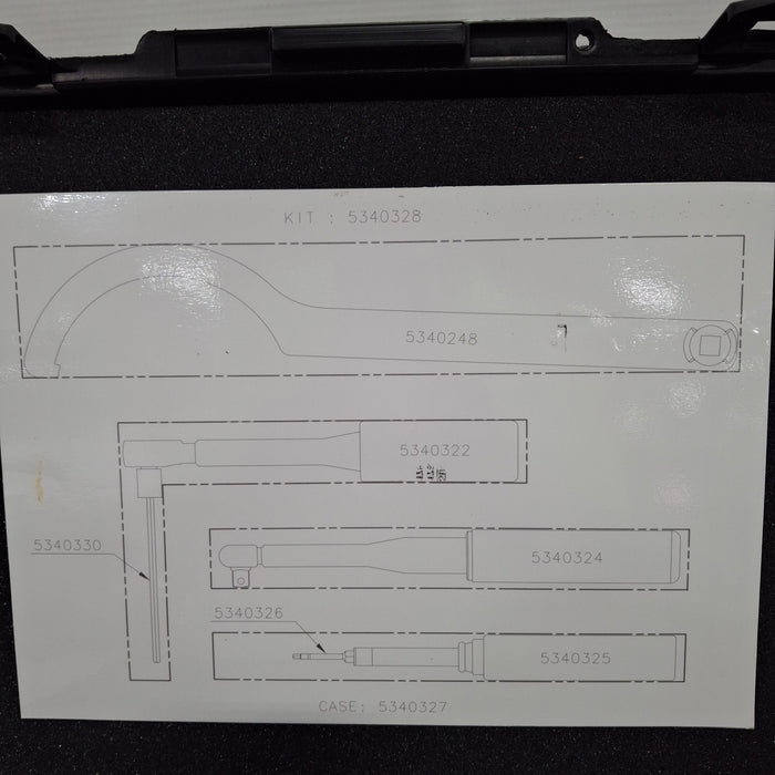 Sturtevant Richmont 5340328 Torque Wrench Kit