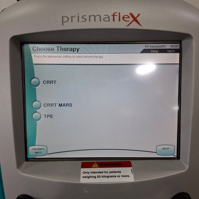 Gambro Prismaflex Dialysis Machine