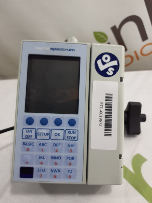 Baxter Sigma Spectrum with B/G Battery Infusion Pump