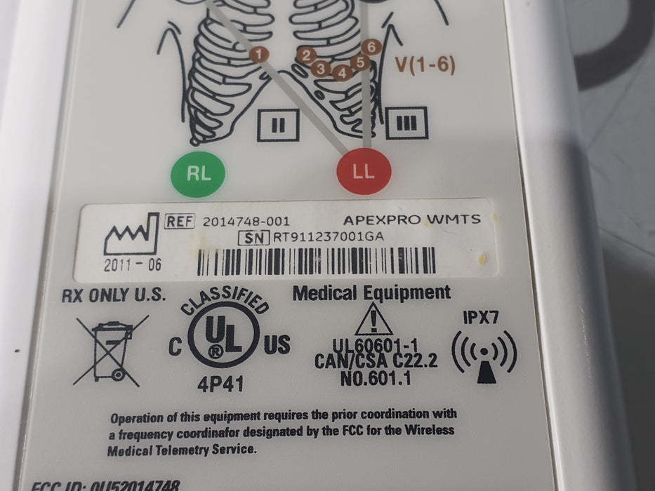 GE Healthcare ApexPro CH Telemetry Transmitter