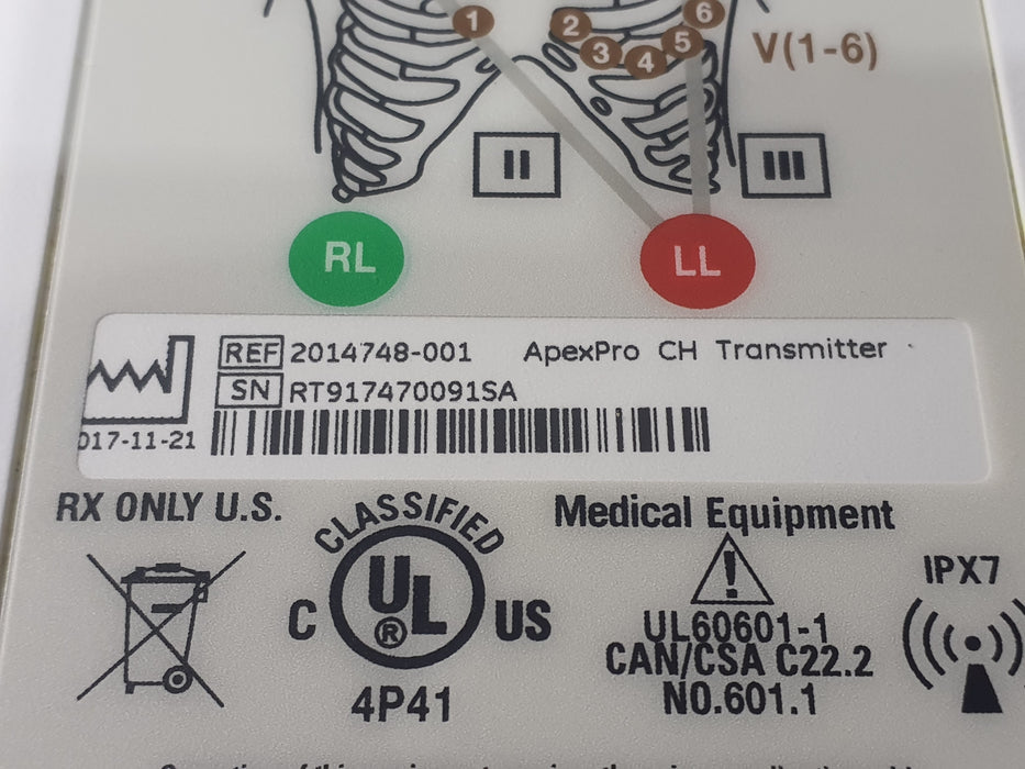 GE Healthcare ApexPro CH Telemetry Transmitter