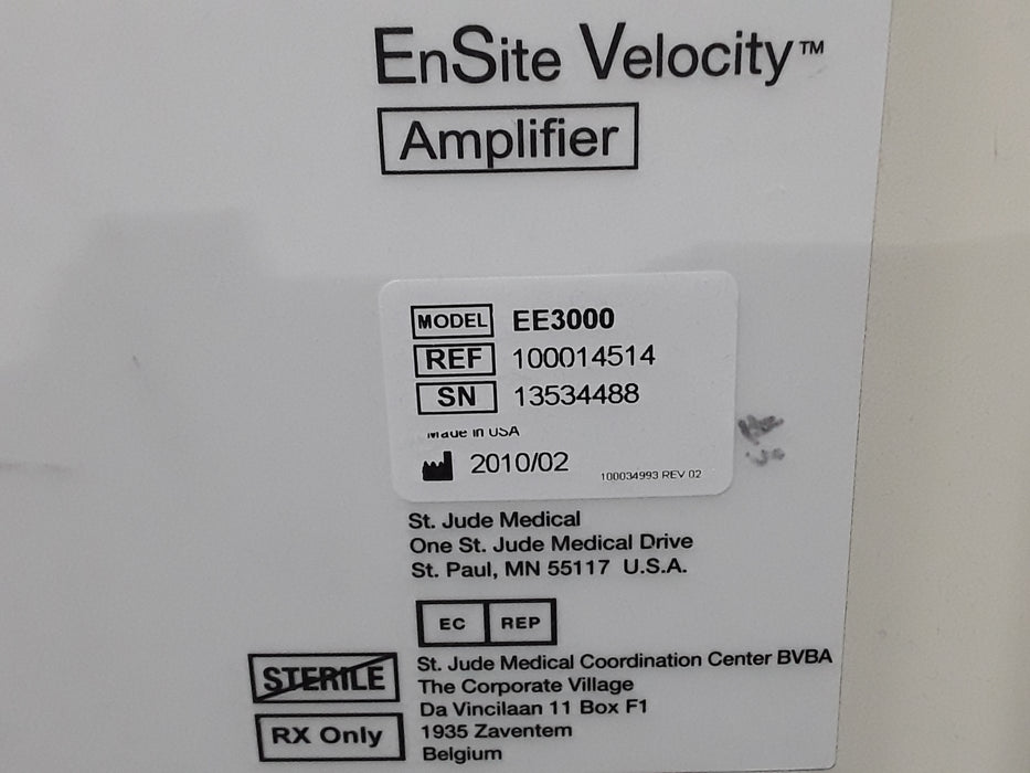 St. Jude Medical, Inc. EnSite Velocity Amplifier Cardiac Ablation Generator