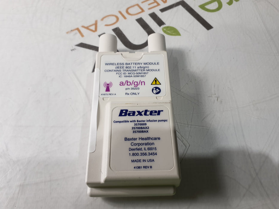 Baxter Sigma Spectrum 35223 A/B/G/N Battery