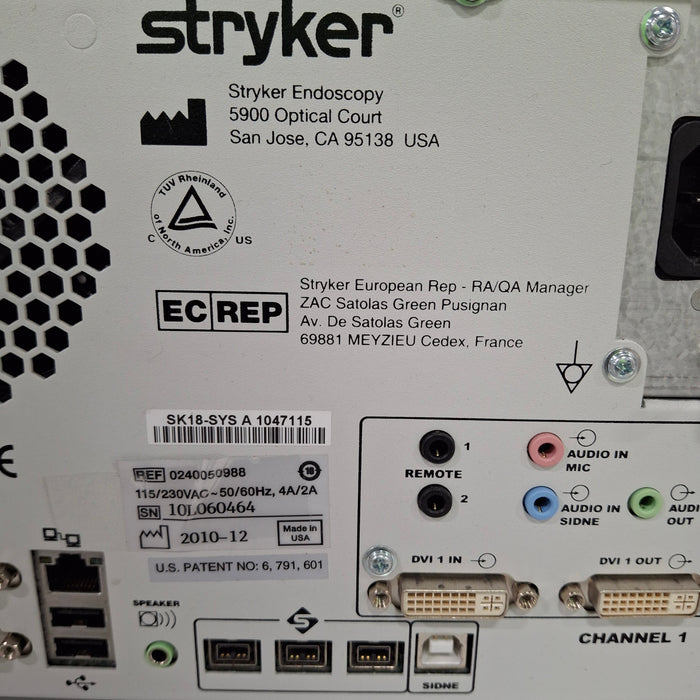 Stryker 240-050-988 SDC Ultra HD Information System