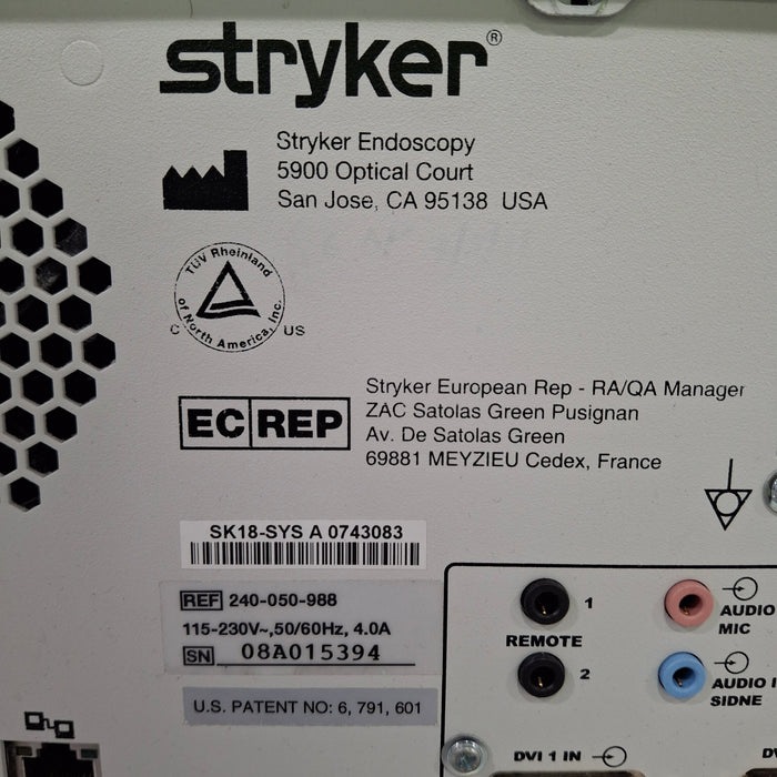 Stryker 240-050-988 SDC Ultra HD Information System