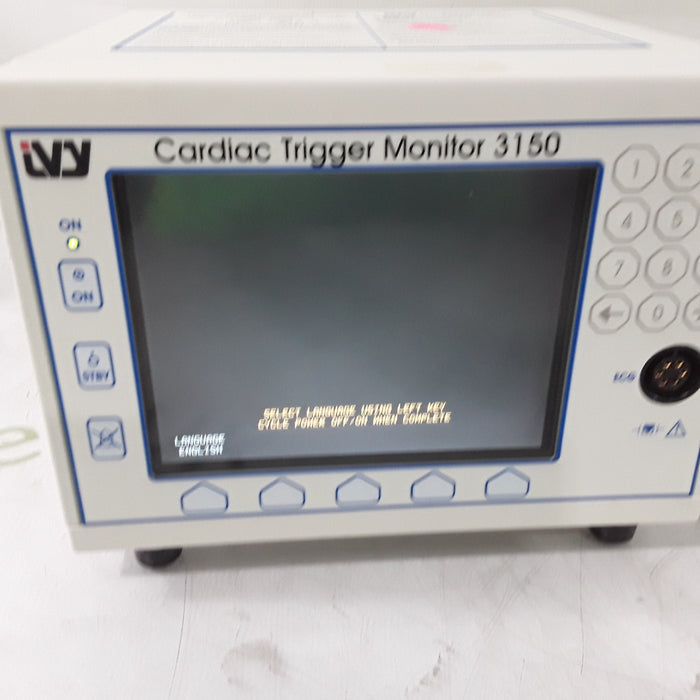 Ivy Biomedical Cardiac Trigger Monitor 3150 Patient Monitor