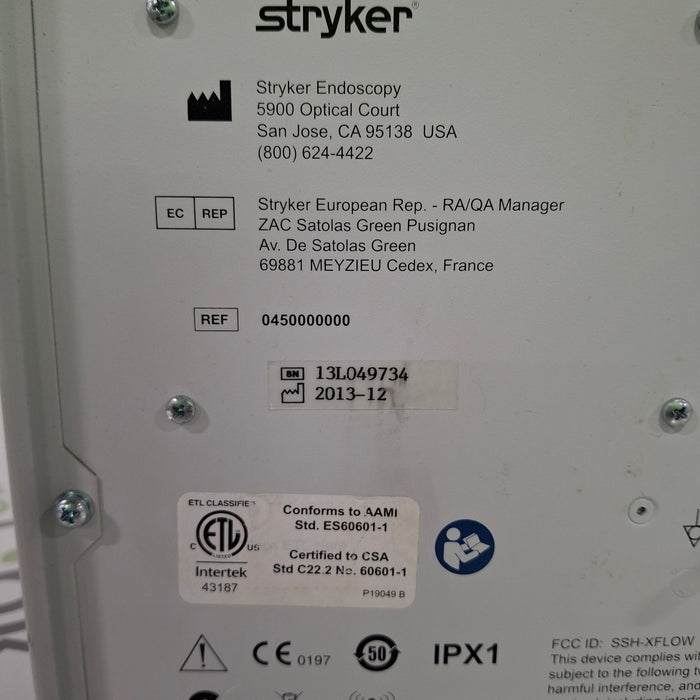 Stryker Crossflow Integrated Arthroscopy Pump