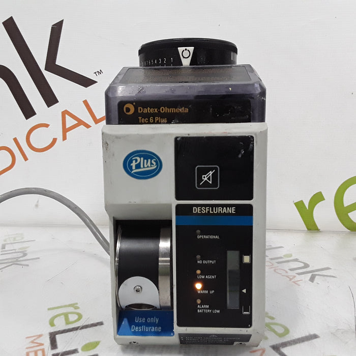Datex-Ohmeda Tec 6 Plus Desflurane Vaporizer