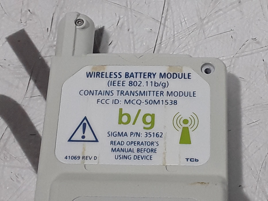 Baxter Sigma Spectrum 35162 Wireless B/G Battery