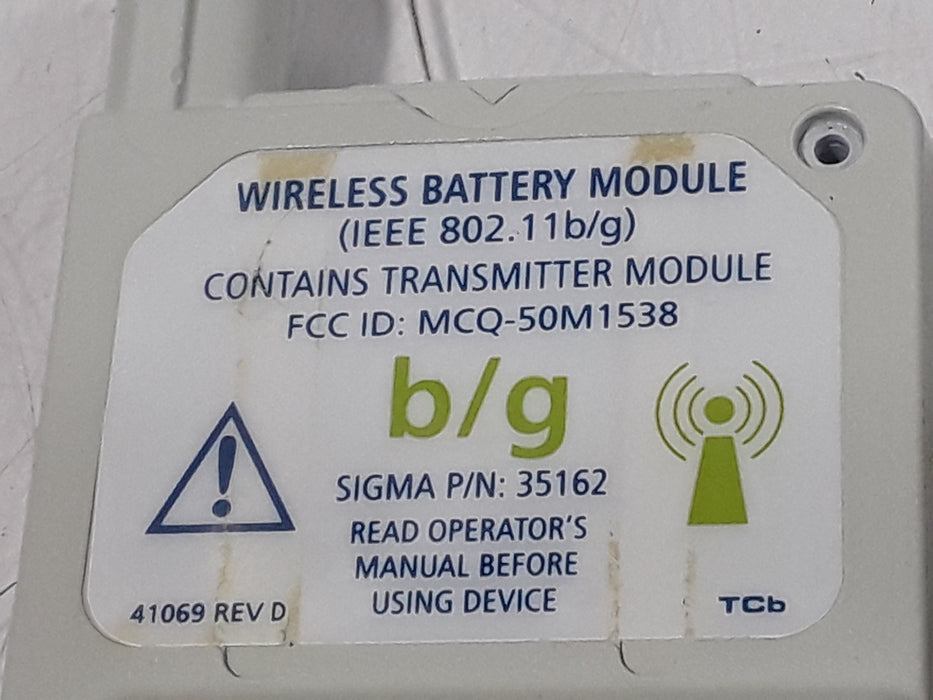 Baxter Sigma Spectrum 35162 Wireless B/G Battery