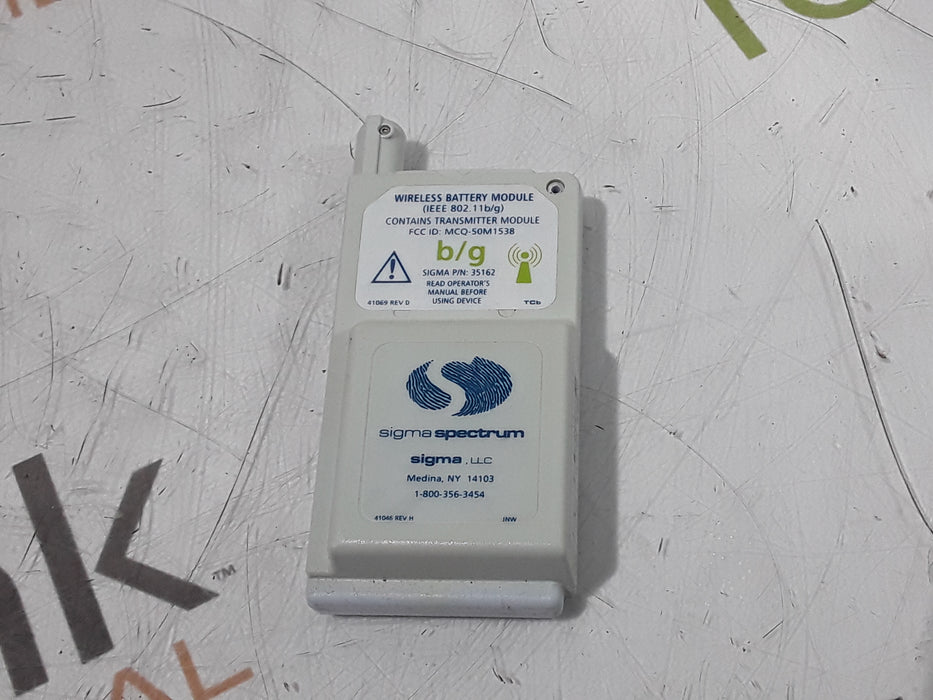 Baxter Sigma Spectrum 35162 Wireless B/G Battery