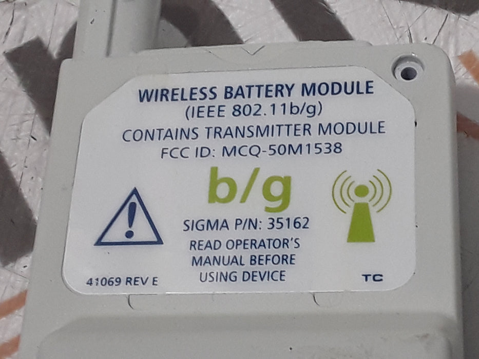 Baxter Sigma Spectrum 35162 Wireless B/G Battery