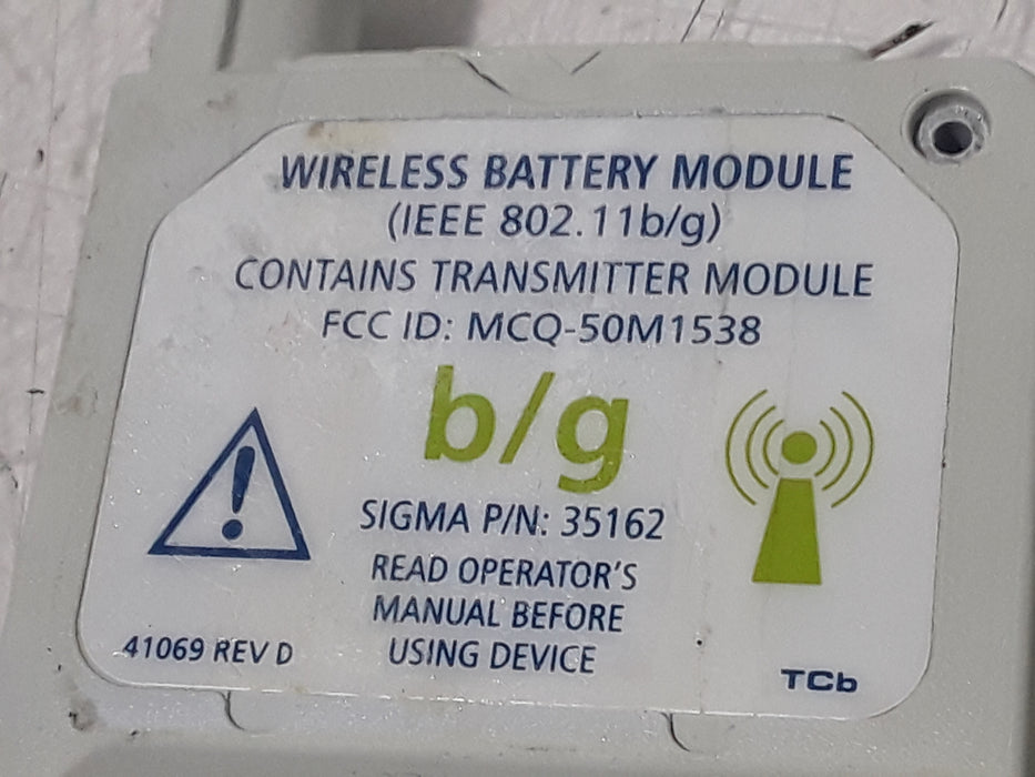 Baxter Sigma Spectrum 35162 Wireless B/G Battery