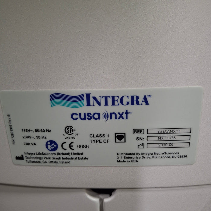 Integra Lifesciences Cusa NXT Ultrasonic Surgical Aspirator System