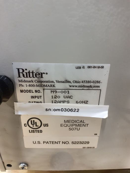 Ritter M9-001 UltraClave Autoclave Sterilizer