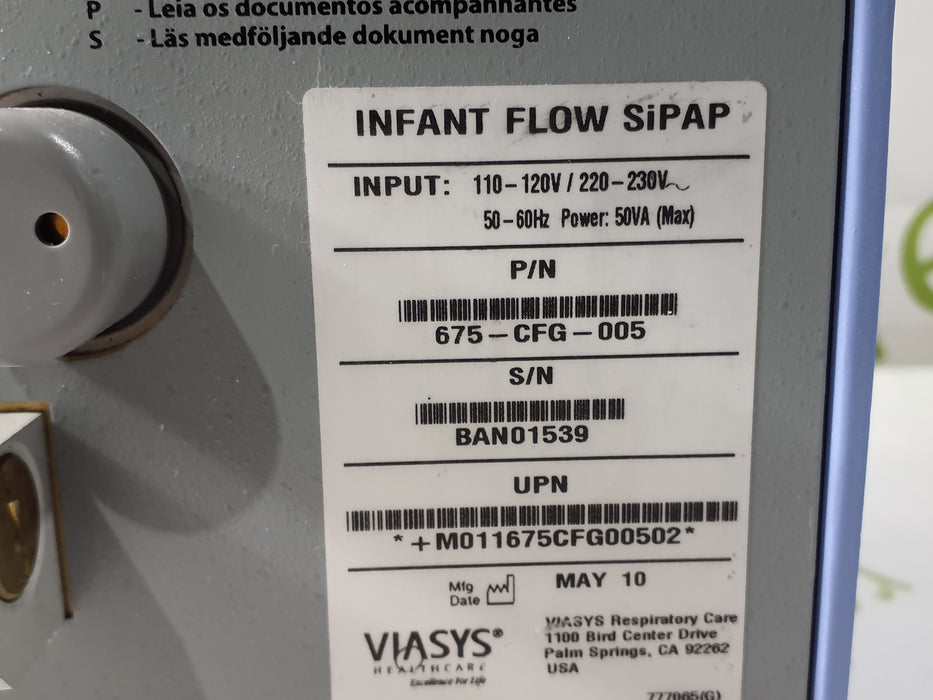 CareFusion Infant Flow SIPAP Ventilation System