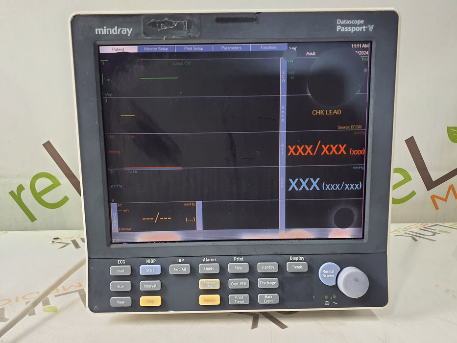 Mindray Passport V Patient Monitor