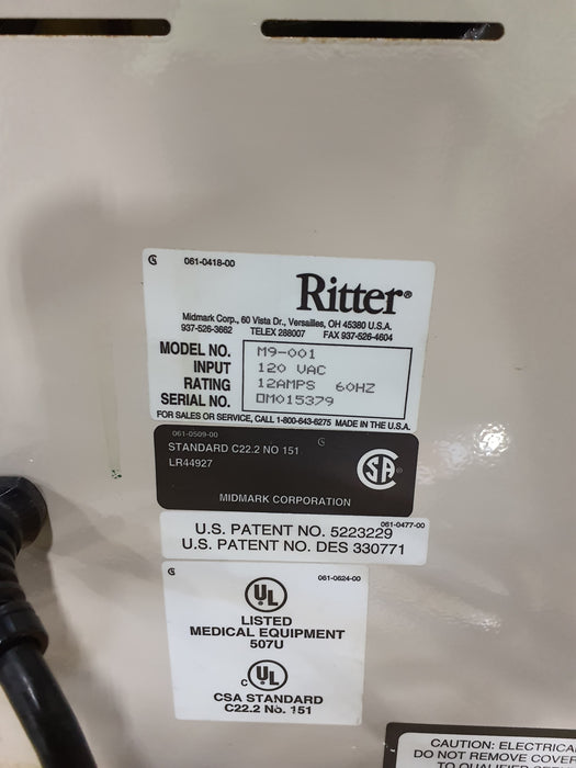 Ritter M9-001 UltraClave Autoclave Sterilizer