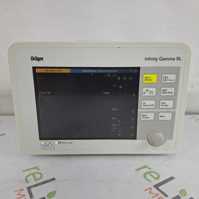 Draeger Medical Infinity Gamma XL Patient Monitor