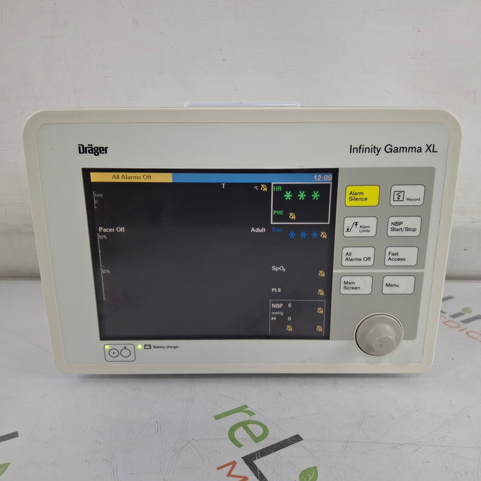 Draeger Medical Infinity Gamma XL Patient Monitor