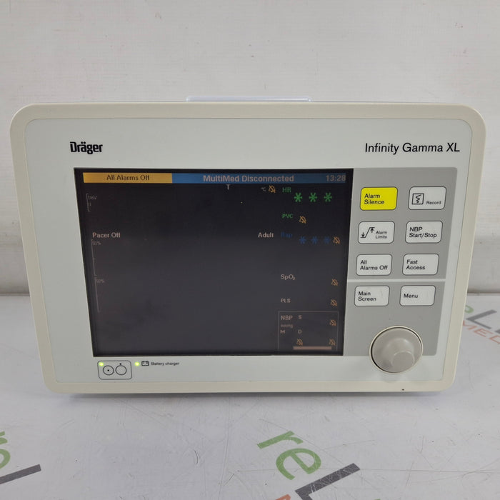 Draeger Medical Infinity Gamma XL Patient Monitor