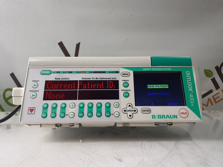 B. Braun Outlook 400ES Infusion Pump