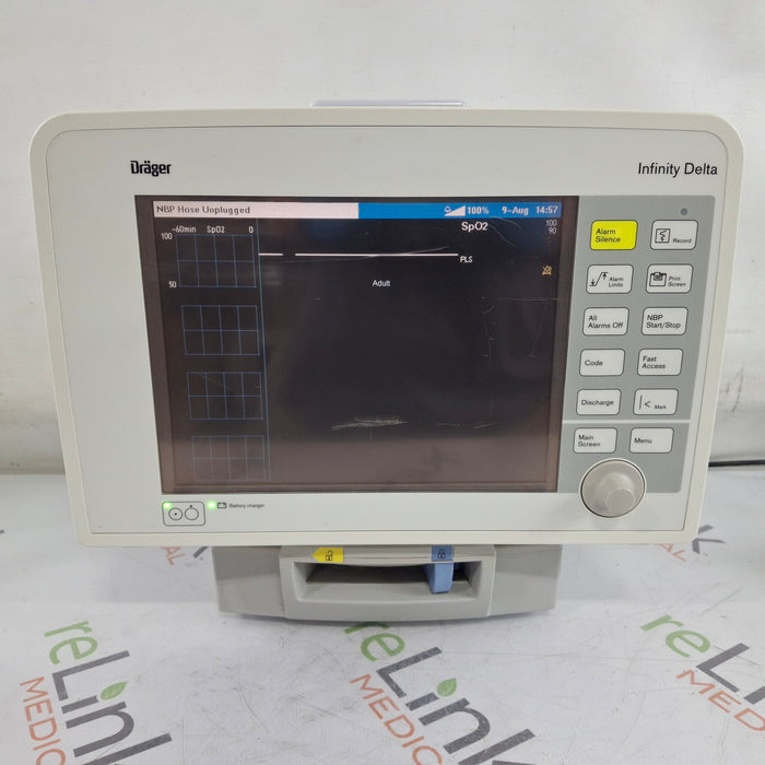 Draeger Medical Infinity Delta Patient Monitor