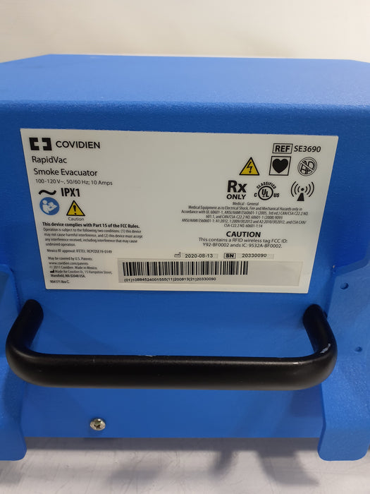 Covidien RapidVac SE3690 Smoke Evacuator