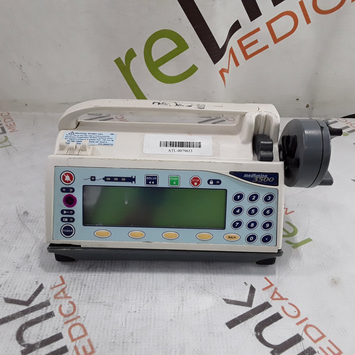 Smiths Medical Medfusion 3500 Syringe Infusion Pump