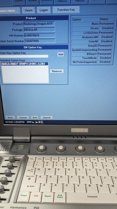 GE Healthcare Logiq e Ultrasound