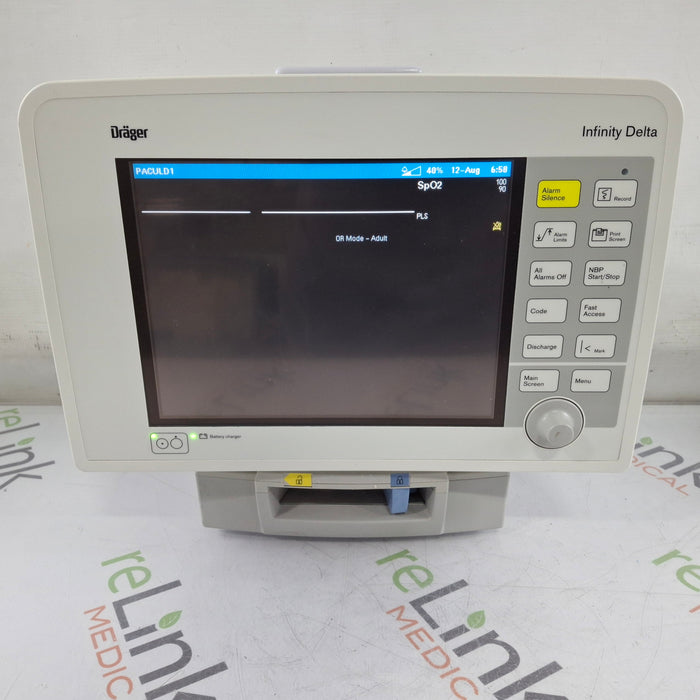 Draeger Medical Infinity Delta Patient Monitor