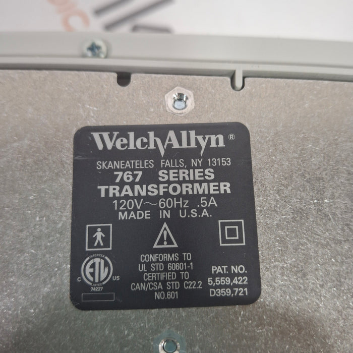 Welch Allyn 767 Series Transformer without Heads