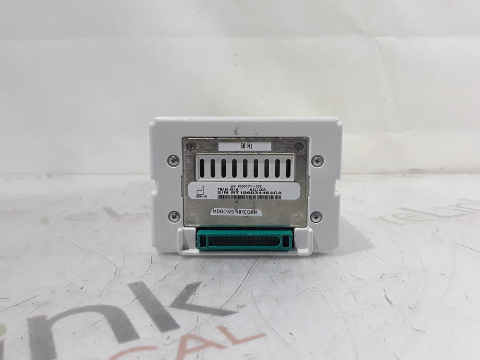 GE Healthcare TRAM 451N Multiparameter Module - Nellcor SpO2