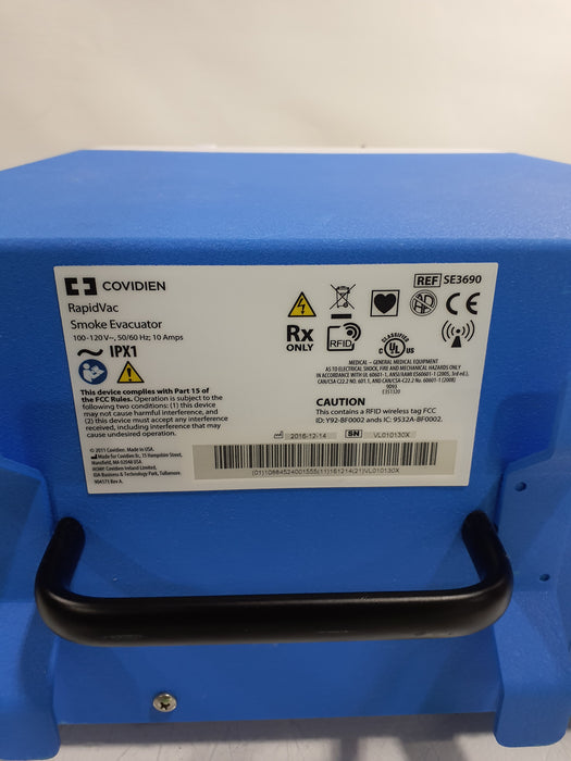 Covidien RapidVac SE3690 Smoke Evacuator