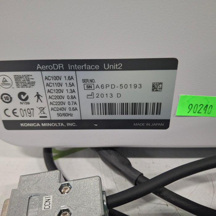 Konica Minolta AeroDR Interface Unit2 XRay System