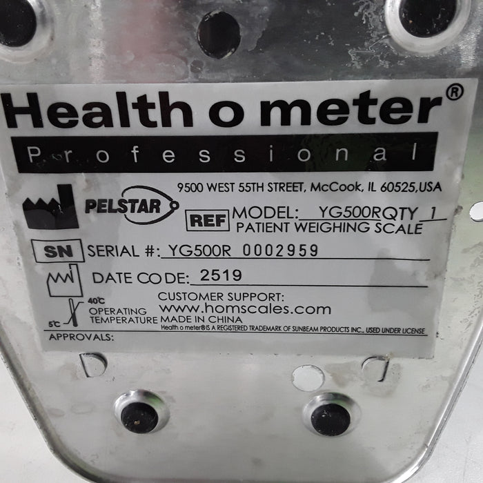 Health O Meter YG500R Top Load Scale