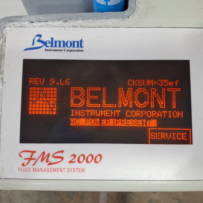 Belmont Instrument Corporation FMS2000 Rapid Infuser