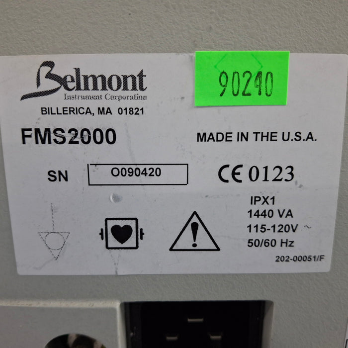 Belmont Instrument Corporation FMS2000 Rapid Infuser