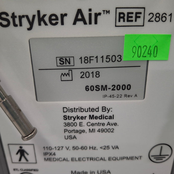 Stryker 2861 Air pump