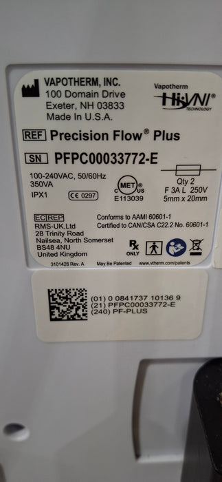 Vapotherm Precision Flow Plus Meter Humidifier