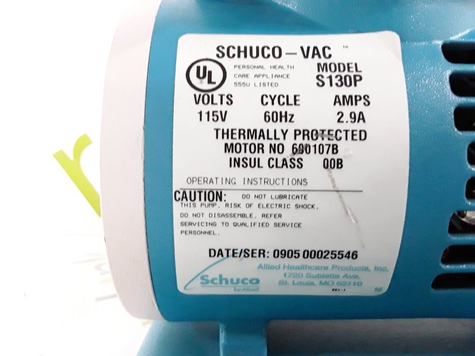 Schuco S130P Aspirator Suction Pump