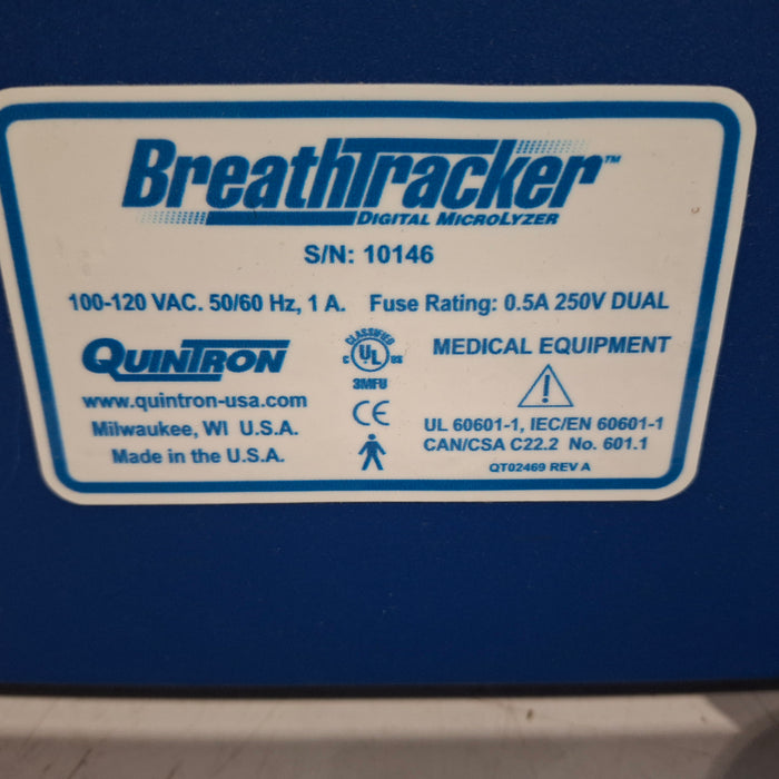 QuinTron Instrument Company BreathTracker Digital Microlyzer