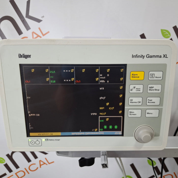 Draeger Medical Narkomed GS Anesthesia Machine