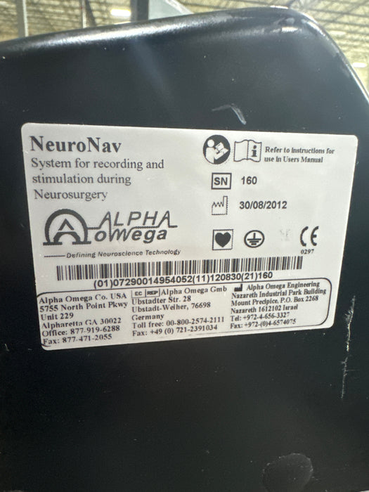 Alpha Omega Engineering NeuroNav Neuronavigation System