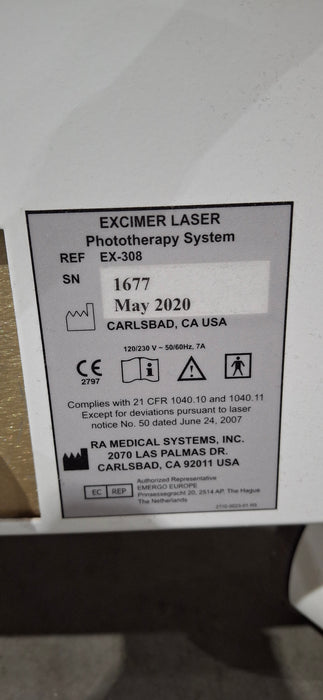 Ra Medical Systems Pharos EX-308 Excimer Laser