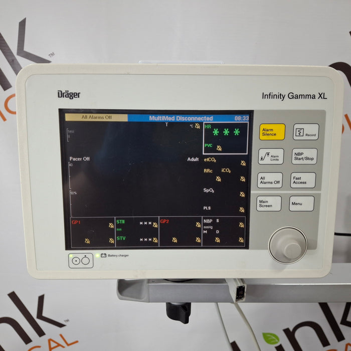 Draeger Medical Narkomed GS Anesthesia Machine