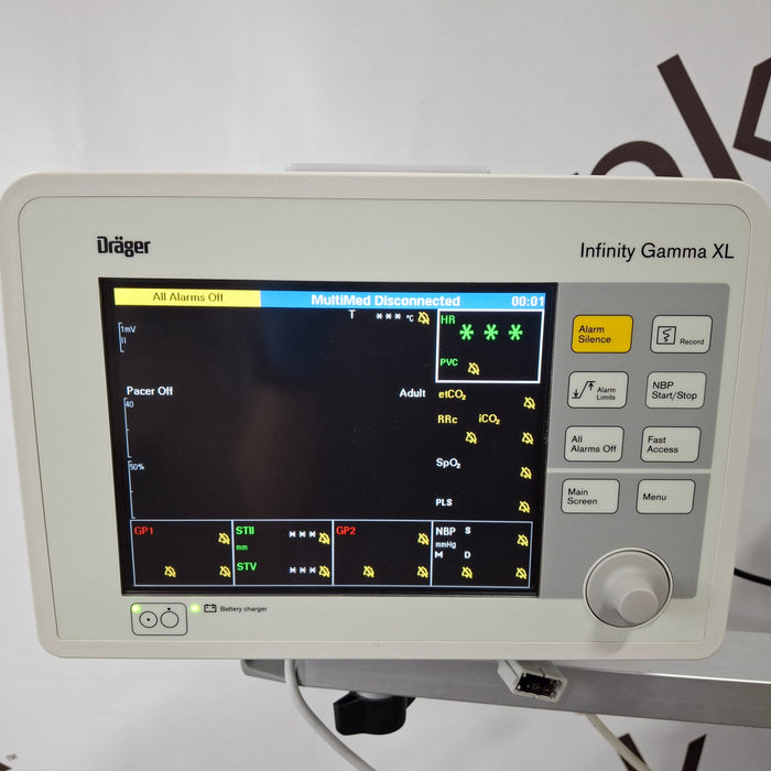 Draeger Medical Narkomed GS Anesthesia Machine