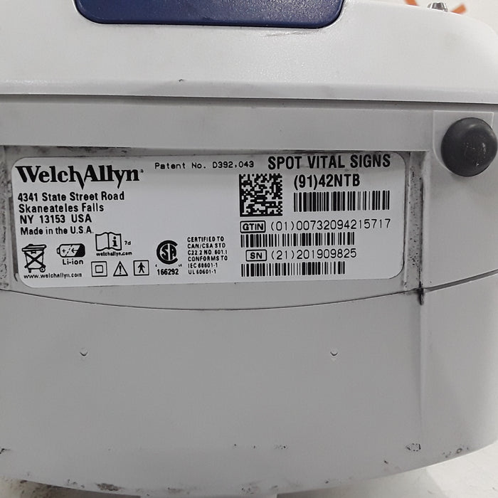 Welch Allyn Spot 420 - NIBP, Temp, Nellcor SpO2 Vital Signs Monitor