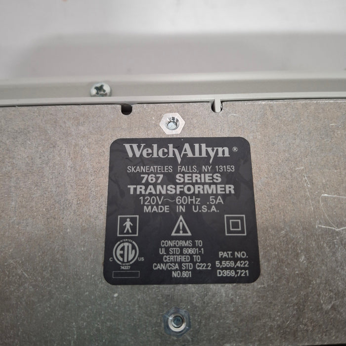 Welch Allyn 767 Series Transformer without Heads