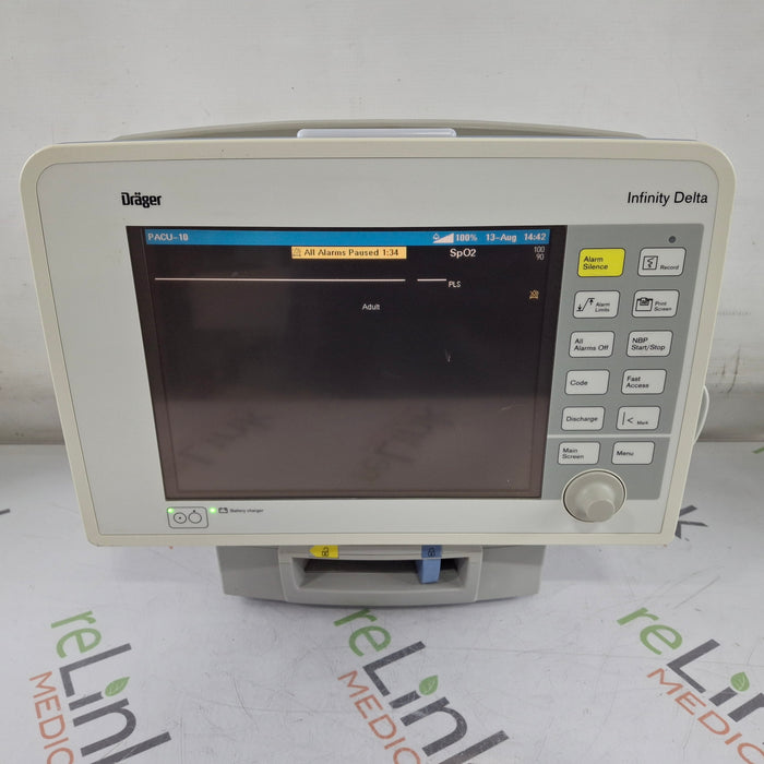 Draeger Medical Infinity Delta Patient Monitor